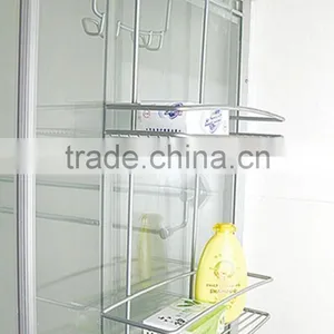 Factory Price 2Tiers Iron Bathroom Shower Caddy,2 Tier Bathroom Rack,2 Tier Corner Rack thumbnail-1