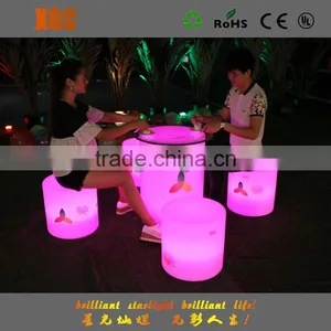 RGB Led Bulb Lighting Waterproof Furniture Aluninum Bar Table thumbnail-1