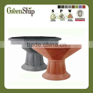 Decorative Large Garden Plant Pots Wholesale From Greenship/ 10 Years Lifetime/ Lightweight/ UV Protection/ Eco-friendly thumbnail-1