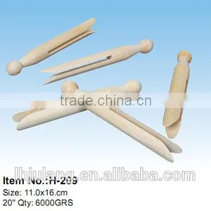 Wooden Clothes Pegs / Wooden Clothes Pegs thumbnail-4