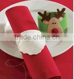 Express Best High Quality Table Decoration New Products Custom Fabric Felt Cheap Bulk Napkin Ring Made in China thumbnail-1