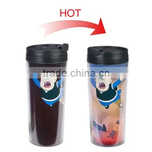 Color Changing PS PP Inner Plastic Thermos Mug thumbnail-1