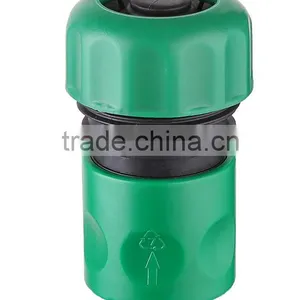 3/4" Garden Hose Quick Connector With Stop Founction thumbnail-1