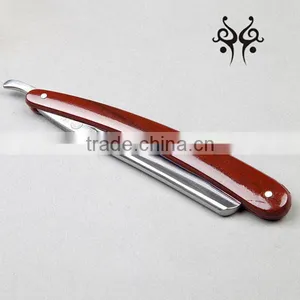 2017 Professional Shaving Razors Straight Razors Wooden Handle Razor thumbnail-2