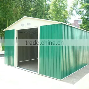 10x12ft Cream Garden Used Metal Shed thumbnail-1