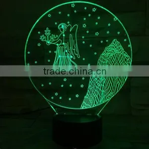 Best Gift 7 Colors Changed Constellation Horoscope Shape 3D Lamp Night Light thumbnail-4