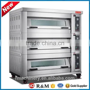Upwards Glass Door Design Restaurant Kitchen Food Oven Bakery Gas Oven thumbnail-1