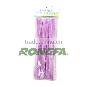 5mm x 30cm x 100pcs per Bag High Quality Chenille Stem For Education thumbnail-1
