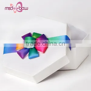 China Personalized Pre Made Flower Satin Ribbon Bow for Gift thumbnail-1