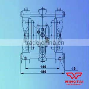 Two-way Pneumatic Diaphragm Pump thumbnail-5