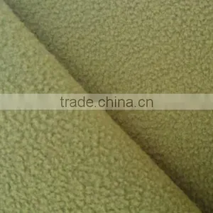 Army Green 144F/100D One Side Anti-pilling Polar Fleece Bond Deep Green Polar Fleece for Outdoor Clothing thumbnail-3
