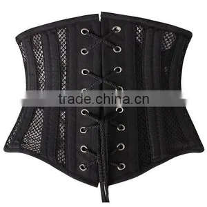 Women's Breathable's Net Corset Shaper Slimmer Work Out Waist Trainer Shapewear thumbnail-1