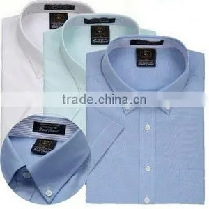 Men's Oxford Shirts,man Oxford Shirt,short Sleeve Shirts,office Shirts Cheap Price, 5pcs MOQ thumbnail-1