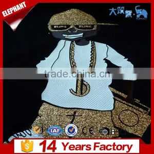 50cmx25m Easy Weeding Glitter Garment Heat Transfer T Shirt Vinyl For Clothing thumbnail-6
