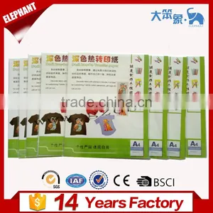Laser& Inkjet Heat Transfer t Shirt Paper a4 a3 Size for Sale thumbnail-2
