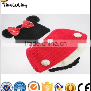 Tinaliuling Newborn Baby Costume Infant Knit Mouse Outfits Photo Props thumbnail-1