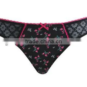 Ladies Printed Bra & Camisole Underwear Set thumbnail-3