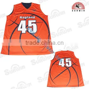 Wholesale Cheap Reversible European International Basketball Jersey/basketball Uniform Design/basketball Clothing thumbnail-1