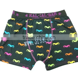 One Piece Young Men Good Quality Underwear Booty Shorts Digital Print thumbnail-1
