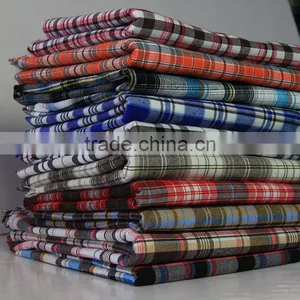 Long Sleeve Custom Quaity Plaids Flannel Clothes Cotton Yarn Dyed Shirt Grey Fabric thumbnail-6