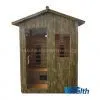 3 Person Outdoor Infrared Sauna Room With Bamboo-WES-HW302B thumbnail-1