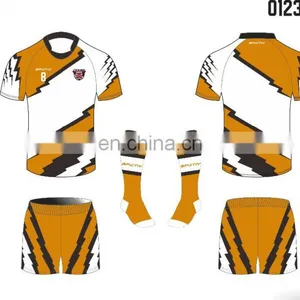 2015 Customize College Team Rugby Jersey Set thumbnail-5