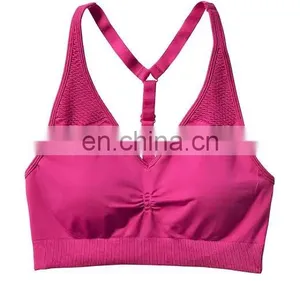 2017 New Fashion Hot Sales Women Top Wholesale Sports Polyester Bra thumbnail-5