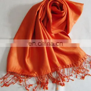 Pure Satin Silk Scarves thumbnail-2