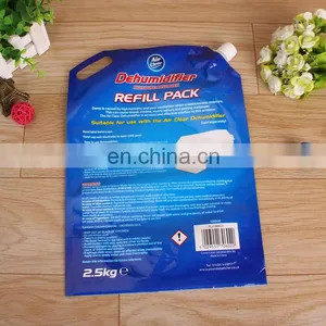 Squeeze Refillable Plastic Packaging Spout Pouches for Chemical Industry Bag thumbnail-5