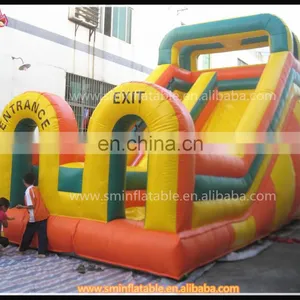 High Quality Large Inflatable Amusement Park Dry Slide,customize Color Slide for Kid,cheap Slide for Sale thumbnail-2