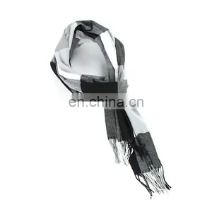 Black & White Checker New Design Men Scarf thumbnail-4