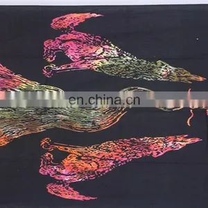 Wholesale 100% Cotton Hippie Psychedelic Sun and Moon Tapestry thumbnail-4