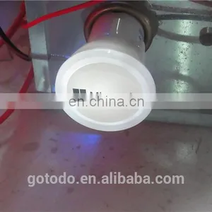 Car Dual Usb Charger With Your LOGO and LED Ring, Micro Universal Dual Usb Car Charger thumbnail-3