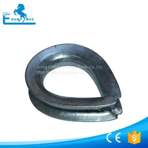 Hop Dip Galvanized Wire Rope Thimble BS464 thumbnail-3