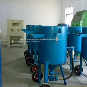 Travelling Sandblasting Machine，Dry Spray and Wet Spray Conversion thumbnail-3