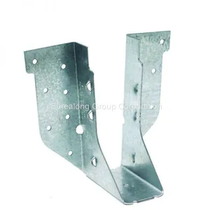 Hot Dipped Steel Building Material Hardware Decorative Joist Hanger Timber Connector thumbnail-1