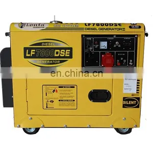 Portable Ghana 5kW Silent Electric Diesel Generator thumbnail-1