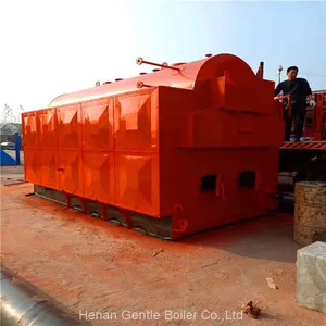 4 Ton Waste Fabric Biomass Wood Chips Fired Steam Boiler For Textile Factory thumbnail-1