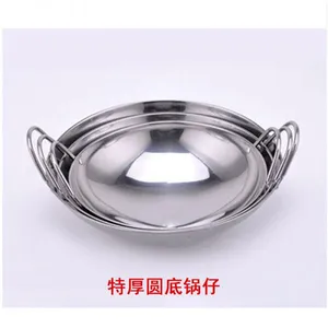 Cheap Stainless Steel Wok Fire Pot Set Soup Pot Steamer Double Layers Triple Layers Cooking Pot Multi-function thumbnail-3