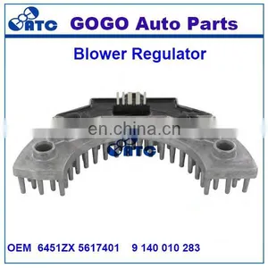 High Quality Blower Motor Resistor for Peugeot Citroen OEM 6451ZX 5617401 9 140 010 283 thumbnail-2