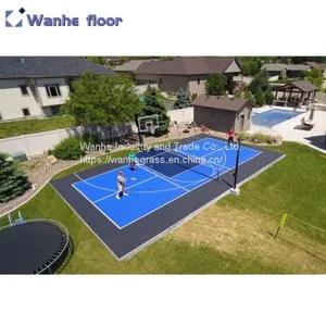 High Quality PP Plastic Sports Court Indoor Basketball Field Flooring for Sale thumbnail-3