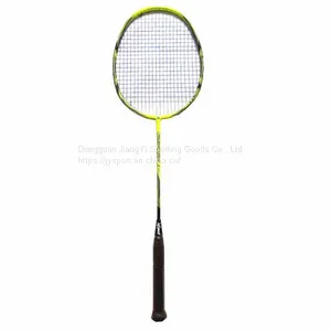 Factory Direct Sale Carbon Fiber Badminton Racket With Cover Custom Logo Acceptable thumbnail-1