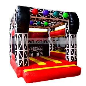 Inflatable Light Music Stage Bounce Room , Inflatable Bouncer House for Adult and Kids thumbnail-1
