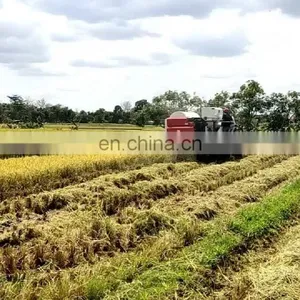 Kubota 88HP 100HP Rice Harvester Price Paddy Harvest for Sale thumbnail-1