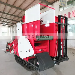 Agricultural Equipment 2 Rows Crawler Rubber Track Peanut Harvester For Sale thumbnail-5