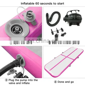 Goedkope Goedkope Airtrack 6 x 2 Inflatable Gymnastics Air Track Matt With Free Pump thumbnail-5