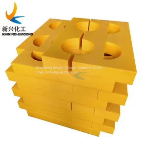 Customized UHMWPE Machined Pipe Spacer Duct Support thumbnail-1