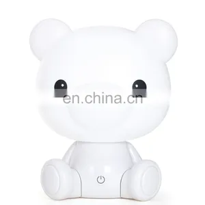 Most Popular Lovely Baby Room Light Cartoon Polar Bear Kids Bedside Lamp Night For Bedroom thumbnail-3