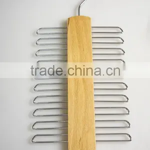 RQ156 Wood Necktie Hanger Wooden Necktie Hanger thumbnail-1