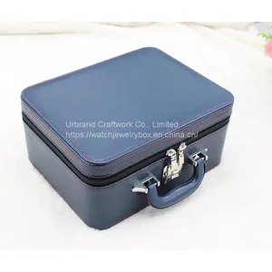 Double-layer Password Jewelry Storage Box Pendant Ring Earring Bracelet Display Portable Pearl Treasure Box thumbnail-5